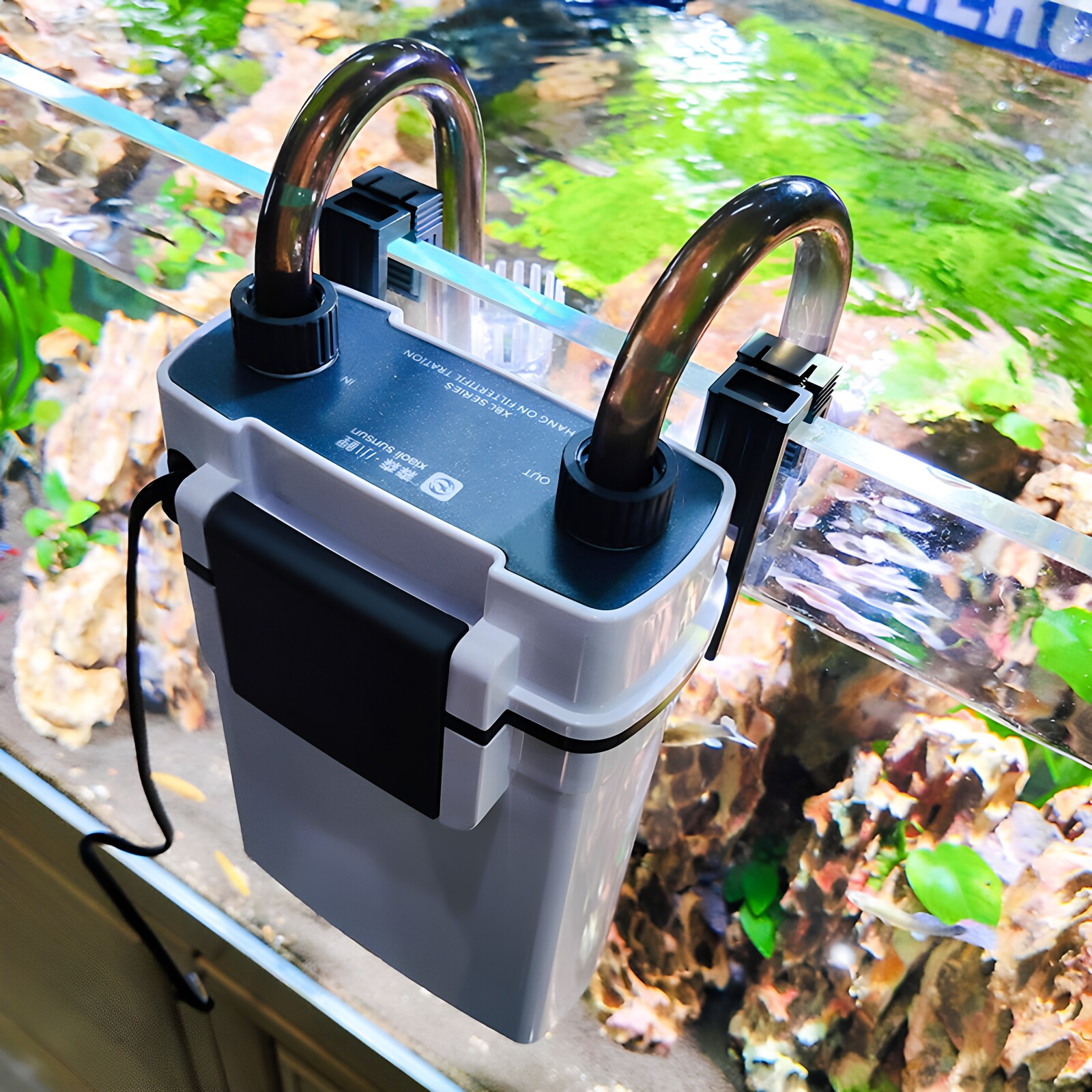 森森鱼缸过滤器壁挂过滤桶外置小型静音外挂式净水过滤循环系统