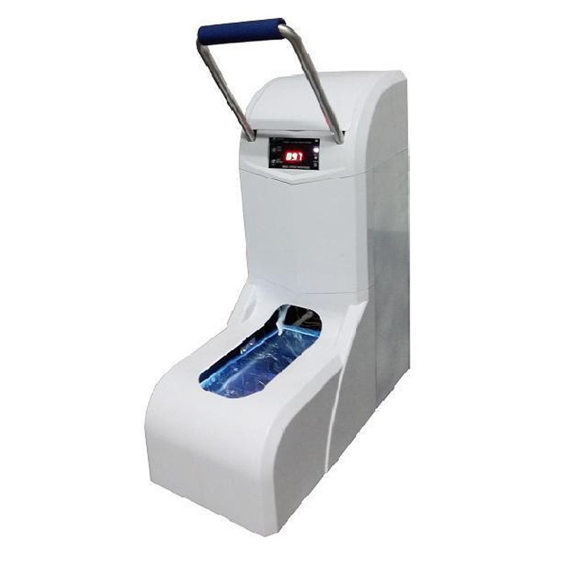 定制一踏鹏程波涛全自动智能微电脑鞋套机办公用家用 pc100带扶手