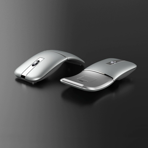 Складная ультратонкая мышка, беззвучный перезаряжаемый ноутбук с зарядкой, bluetooth