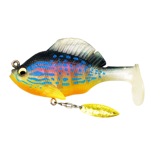 番瓜鱼跳跳鱼二代路亚假饵软饵搜底全水层鲫鱼模式鳜鱼鲈鱼黑鱼翘