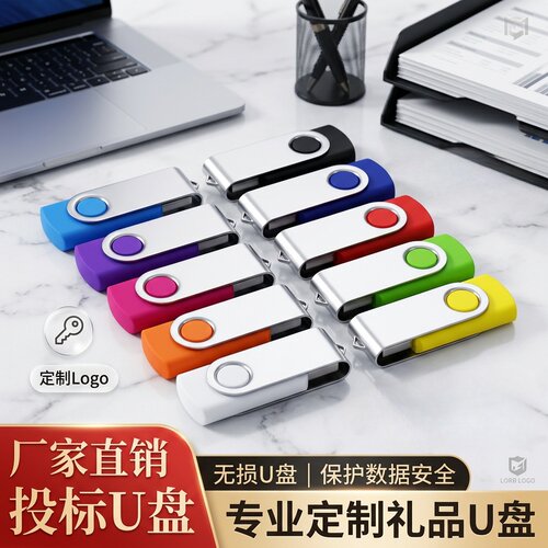 小容量招投标礼品u盘定制logo