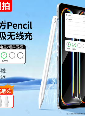 适用苹果applepencil二代电容笔apple pencil一代ipad11代10触控笔air7/6平板触屏ipencil平替Pro手写笔mini7