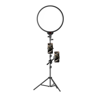 【全屏无影】直播补光灯主播专用LED拍照摄影灯专业室内柔光圆形打光灯美颜面光灯拍摄平板灯圈网红灯光设备