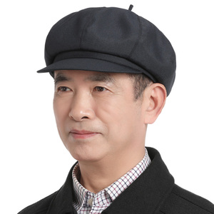 八角帽逛街休闲男士春夏秋平檐