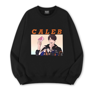 恋与深空游戏联名祁煜沈星回祁煜秦彻二次元动漫新款圆领卫衣潮