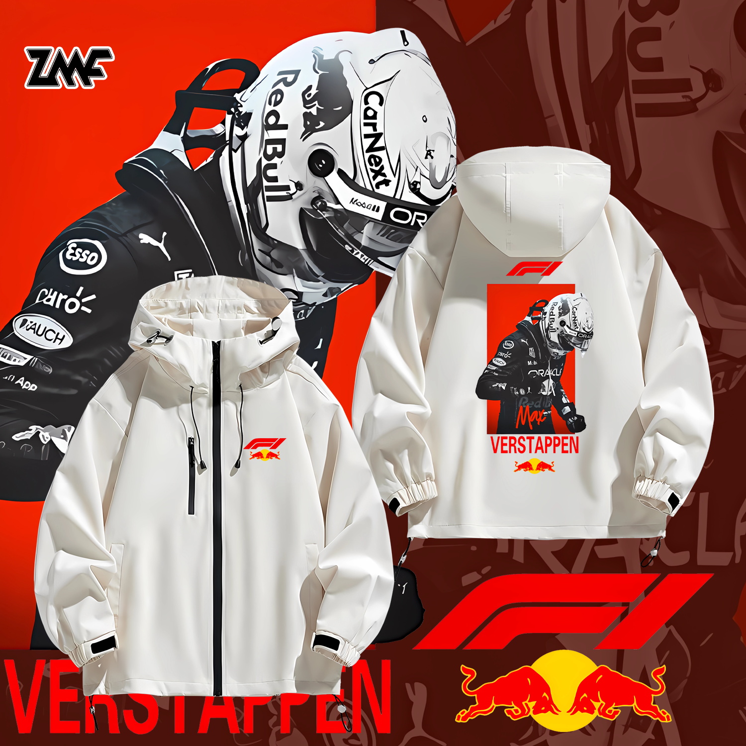 连帽秋冬新款宽松防风冲锋衣