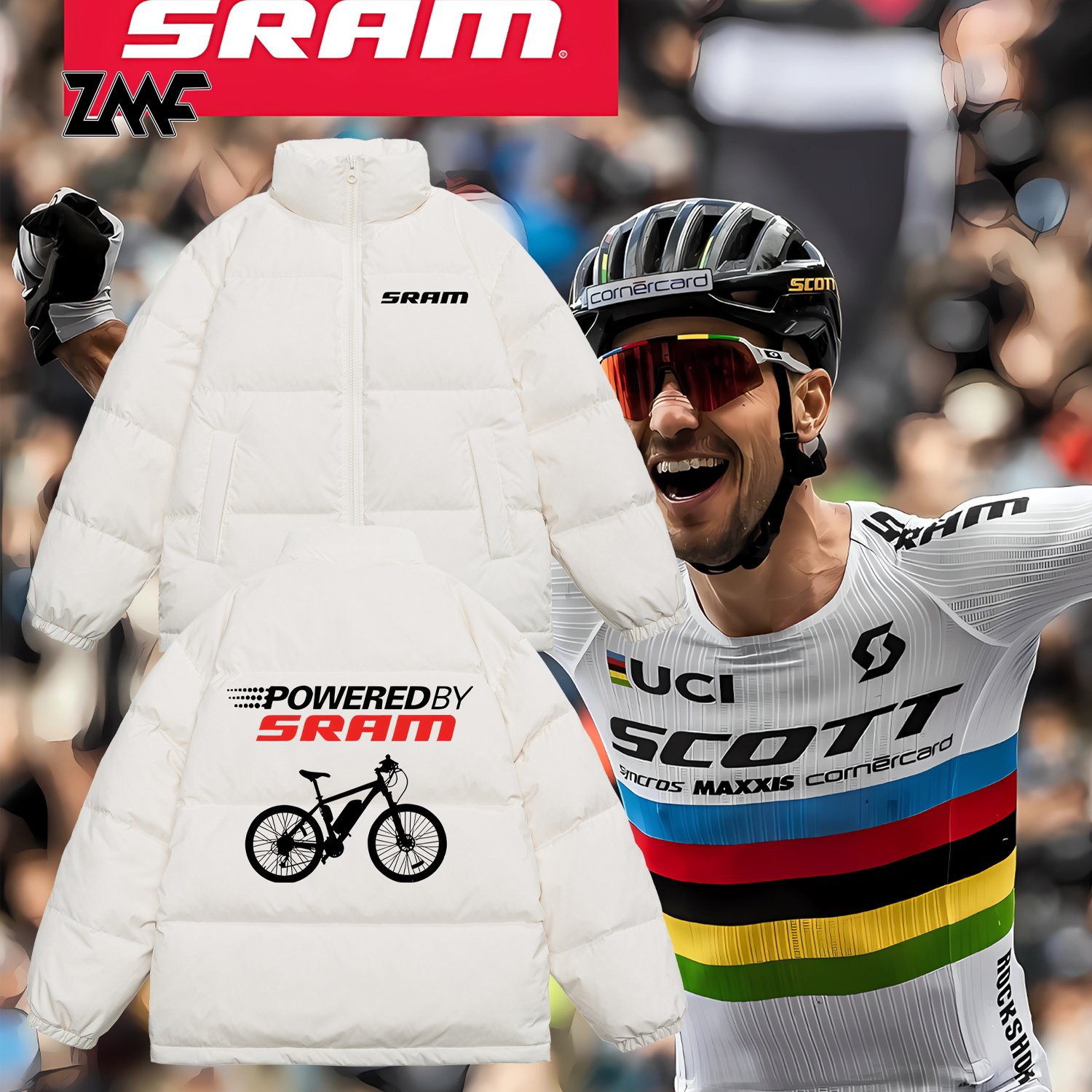 休闲立领冬季三防羽绒服