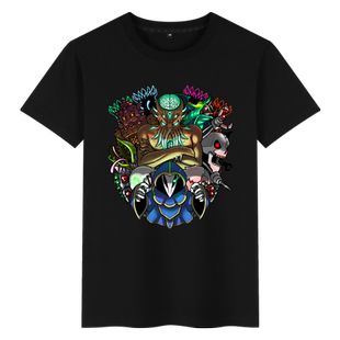 沙盒游戏T恤泰拉瑞亚Terraria周边夏季休闲纯棉短袖衣服男生潮流