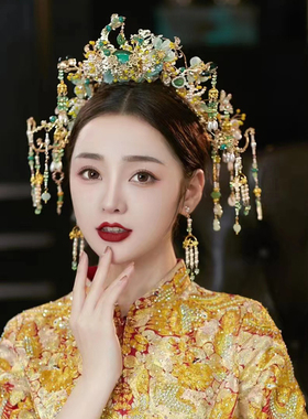 新娘结婚古装汉服写真样片配饰