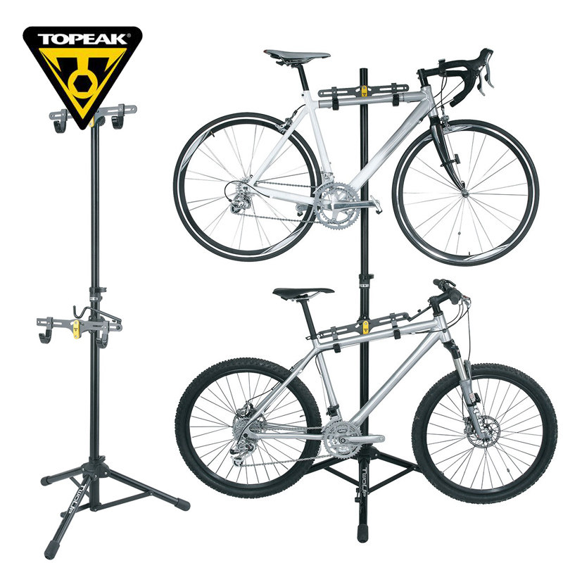 TOPEAK自行车室内立式停车架公路车挂车架山地车展示架顶天立地架