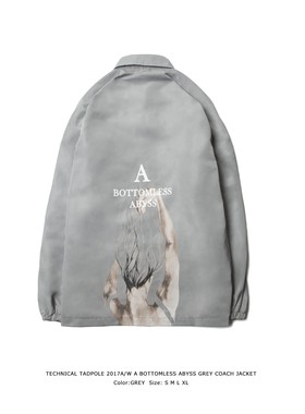 TNPE日系复古国潮男女设计原创春秋轻防水黑绿黄灰色印花教练夹克