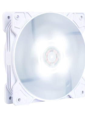 12CM白光LED彩光机箱风扇