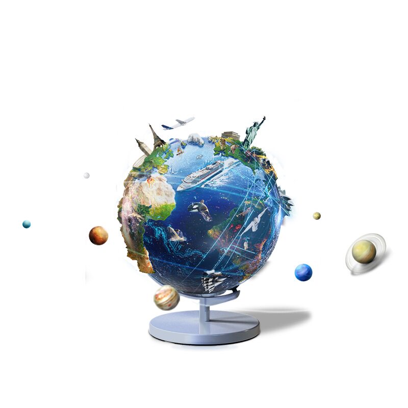 2023暑假好礼小熊尼奥智能ar立体地球仪玩具早教启蒙学习学生