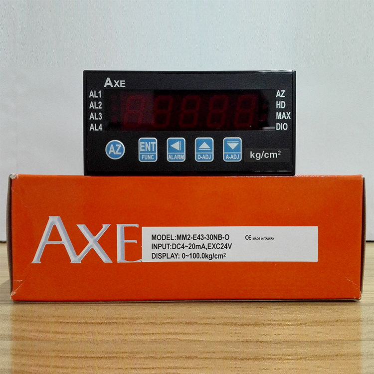 台湾AXE钜斧电压表 MM2-E43-30NB-O 原装正品
