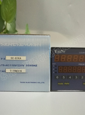 SC-61K计数器台德TAIDESC-60K