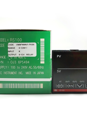 原装日本RKC温控器RS100数显温度控制表RS100-VMM*NNN智能温控仪