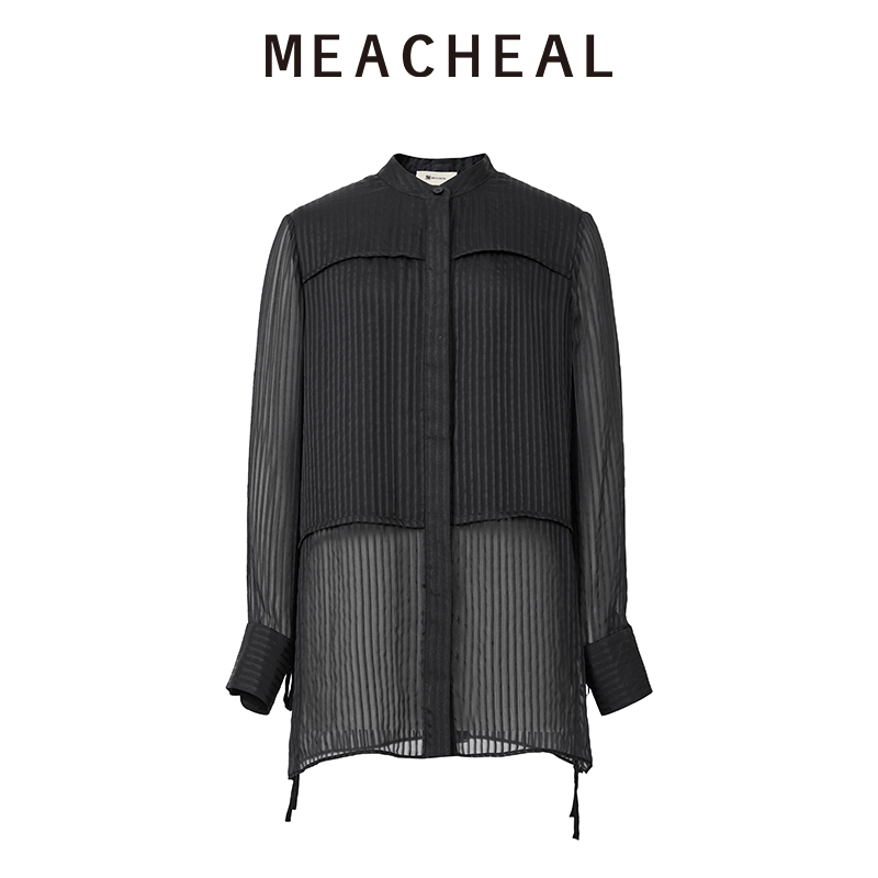 【大乐gogo严选】MEACHEAL米茜尔铬黑色小衫外套825310014028