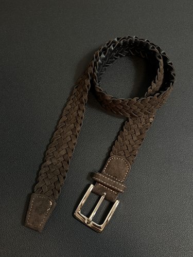 小心袖口 美式复古风腰带vintage中古废土风美拉德风简约日常皮带