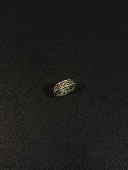 复古做旧小众指环男女配饰 Vintage中世纪十字架戒指美式 小心袖 口