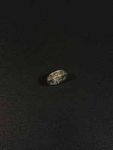 小心袖口 Vintage中世纪十字架戒指美式复古做旧小众指环男女配饰