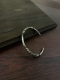 小心袖 Vintage中古运转乾坤活口手镯小众设计钛钢做旧手环 口