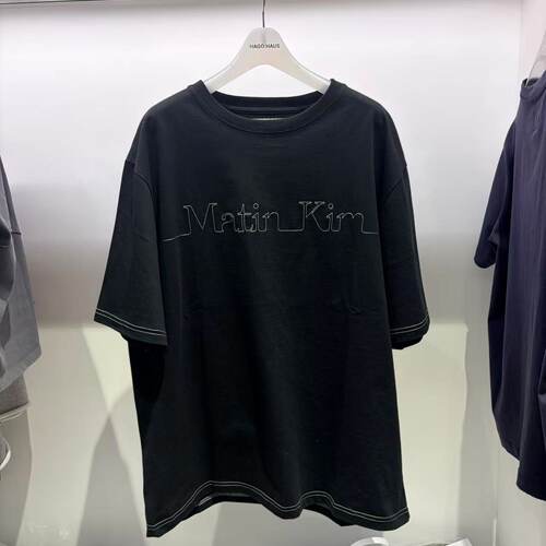 Matinkim专柜正品春夏新款胸前字母短袖T恤MK2500TS069V