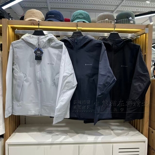 Snowpeak雪峰正品春夏新款户外轻量化男款连帽夹克外套S26ZMPJK06