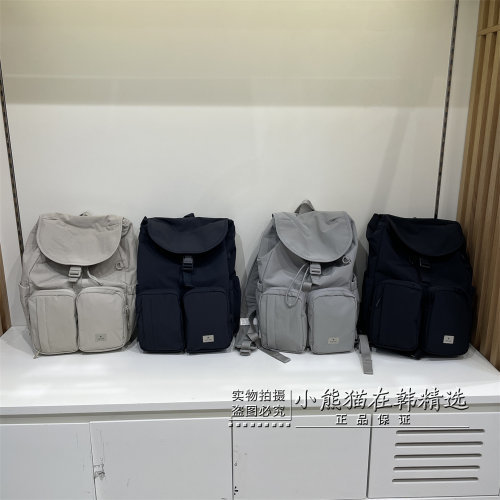 Snowpeak雪峰正品春夏新款双口袋户外抽绳双肩包背包S26ZWCBP12