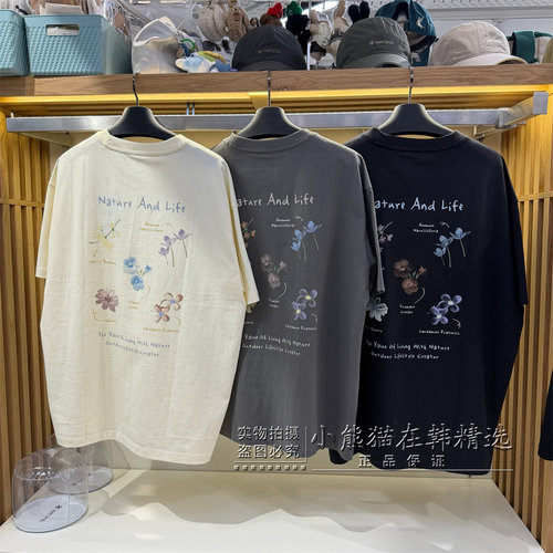 Snowpeak雪峰正品春夏新款印花大logo女款休闲短袖T恤S26MWFTS67