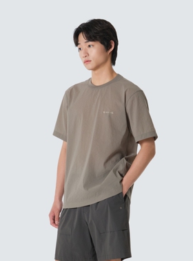 SnowPeak雪峰正品春夏新款简约男款圆领休闲短袖T恤潮S26MMFTS72