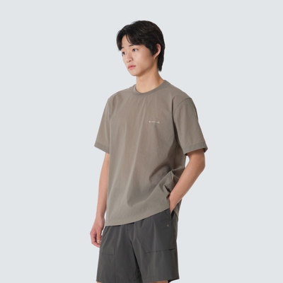 【SnowPeak雪峰正品春夏款简约男款圆领休闲短袖T恤潮S26MMFTS72