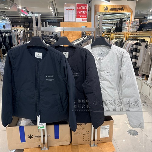 Snowpeak雪峰正品26秋冬新款百搭经典圆领羽绒服外套S26WMGDJ62