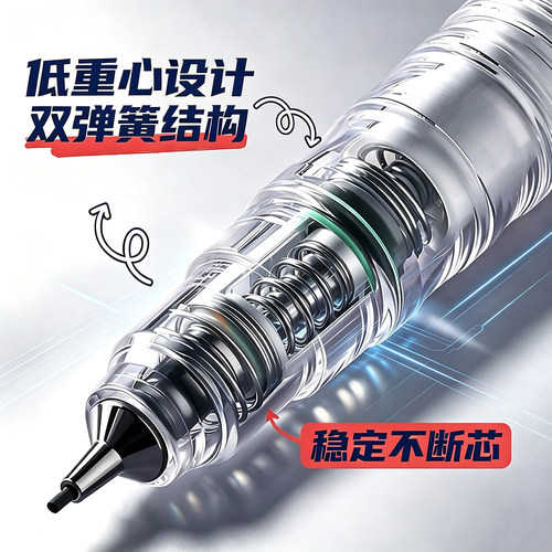 ZEBRA斑马不易断芯自动铅笔