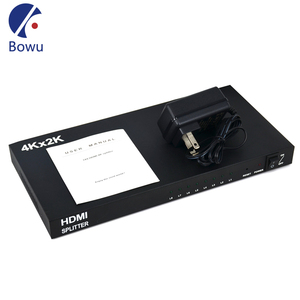 4K高清 HDMI分配器1进8出 电视电脑分线器/分屏器 一分八 3D超清