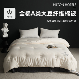 被芯被子冬被冬天加厚保暖 五星级酒店A类100支大豆纤维被棉被冬季