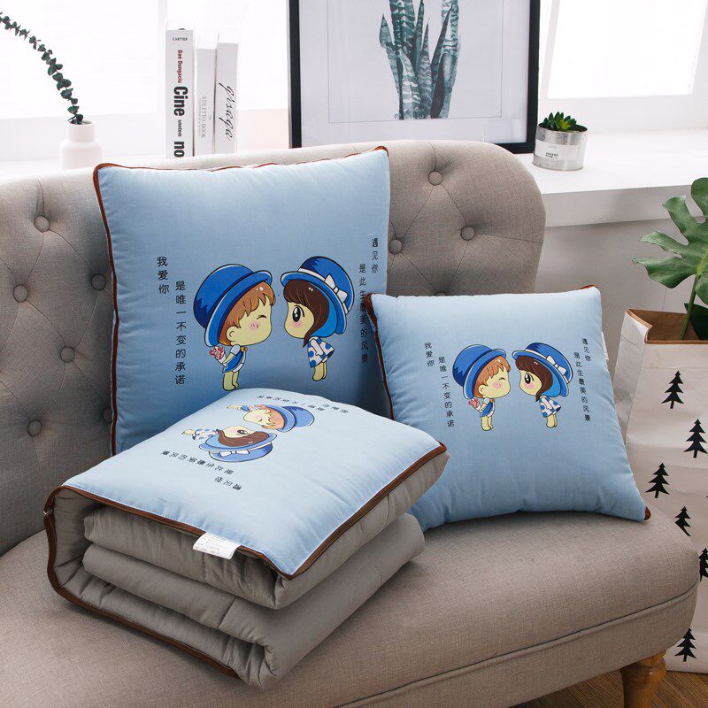 diy张杰双面照片带被子的抱枕两用汽车上折叠靠枕头被三合一毛毯|ruв категории домашний ткань, подушка/подушка - от Buy2taobao.com для оказания профессиональной услуги покупки агента Taobao