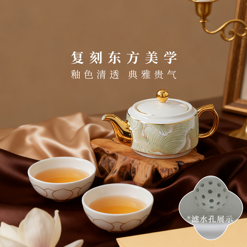 永丰源盛世玉兰4头旅行茶具礼盒