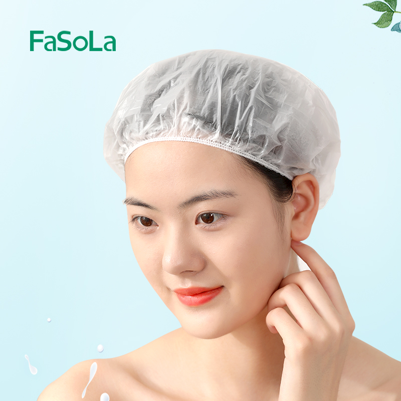 FaSoLa一次性浴帽防水洗澡帽家用