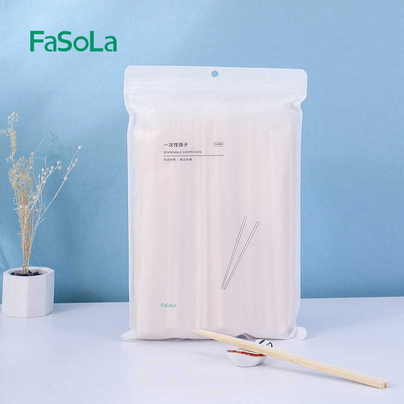 FaSola一次性楠竹筷子50双商用图片