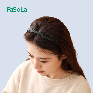 伸缩发箍女百搭外出随身折叠头箍刘海碎发压发头饰女发捆发卡男