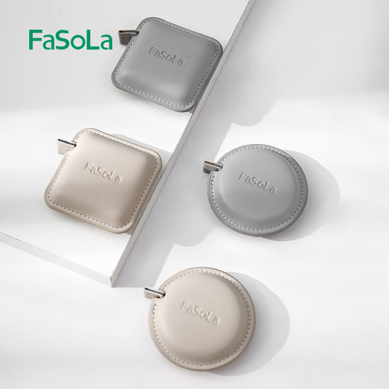 FaSoLa迷你皮尺测三围腰围胸围量衣服裁缝店软尺家用多功能小卷尺