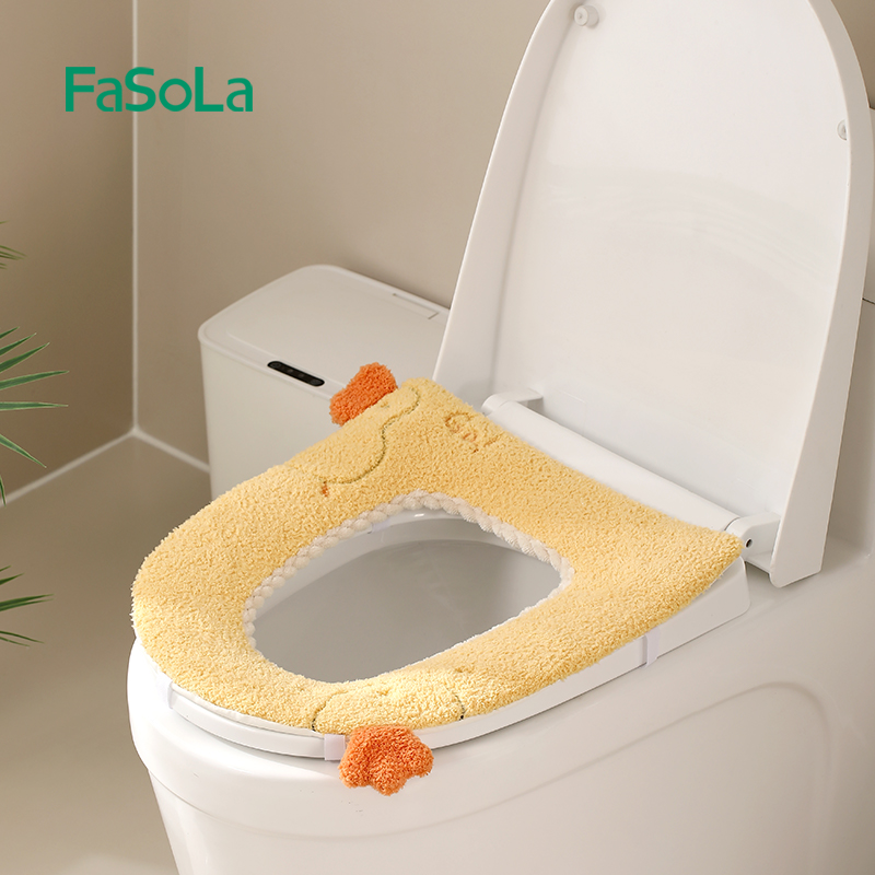 FaSoLa马桶坐垫家用冬季毛绒加厚
