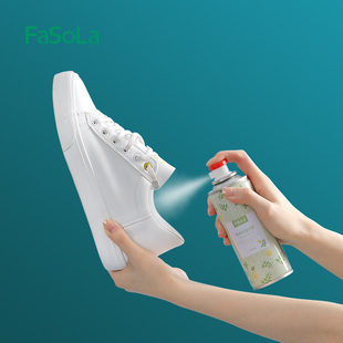 柜去脚汗臭除菌去异味除臭剂洁净味神 袜球鞋 FaSoLa鞋 子除臭喷雾鞋