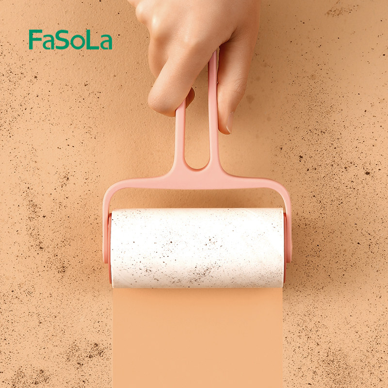 粘毛器可撕式滚筒衣服衣物滚刷清理头发沾除去毛刷粘毛神器卷纸吸