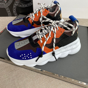 邦家尼真皮欧洲站男鞋男板鞋潮牌嘻哈运动女鞋情侣老爹鞋夜场男G