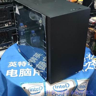 恩杰H210黑色ITX主机壳,实拍,钢化玻璃侧透主机壳,一议价