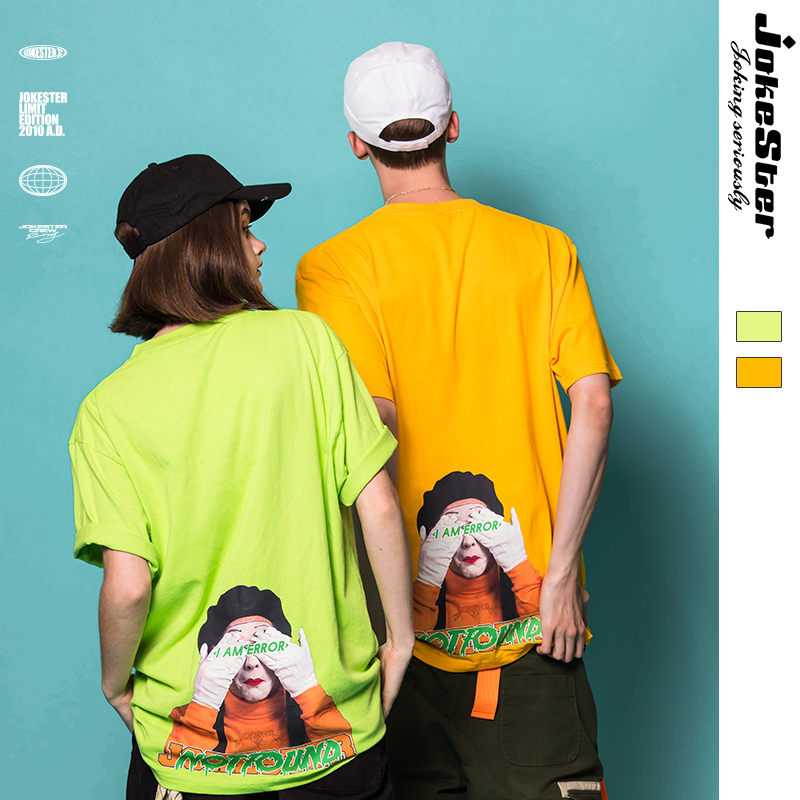 短袖情侣短袖短袖JOKESTER