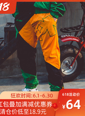 JOKESTER潮牌嘻哈hiphop街舞休闲运动束脚裤秋ins超火的长裤子男