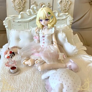 正版晚安大小姐淡雪深冬系列特六BJD可动人偶潮玩盲盒周边摆件礼