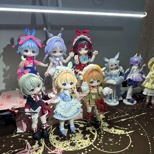 正版COME4FREE邦倪兔兔兔梦匣盲盒特体六代BJD娃娃可动换装人偶女